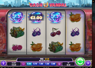 Play Cash Vandal online slot at Dealers Casino