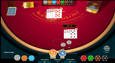 Play Blackjack at Dealers Casino