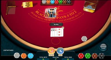 Play Blackjack at Dealers Casino