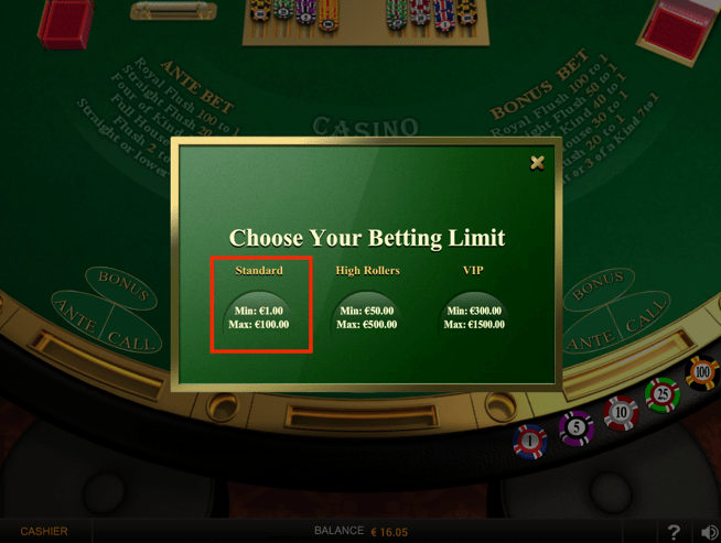 Play online poker games at PlayOjo Casino