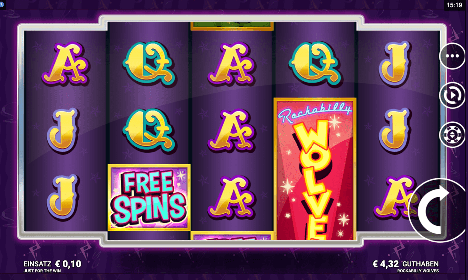Play Rockabilly Wolves online slot at PlayOjo Casino