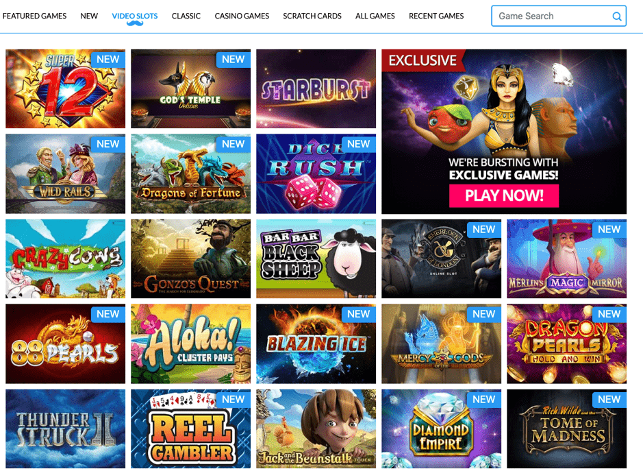 Play exciting online slots at Mr. Play Casino