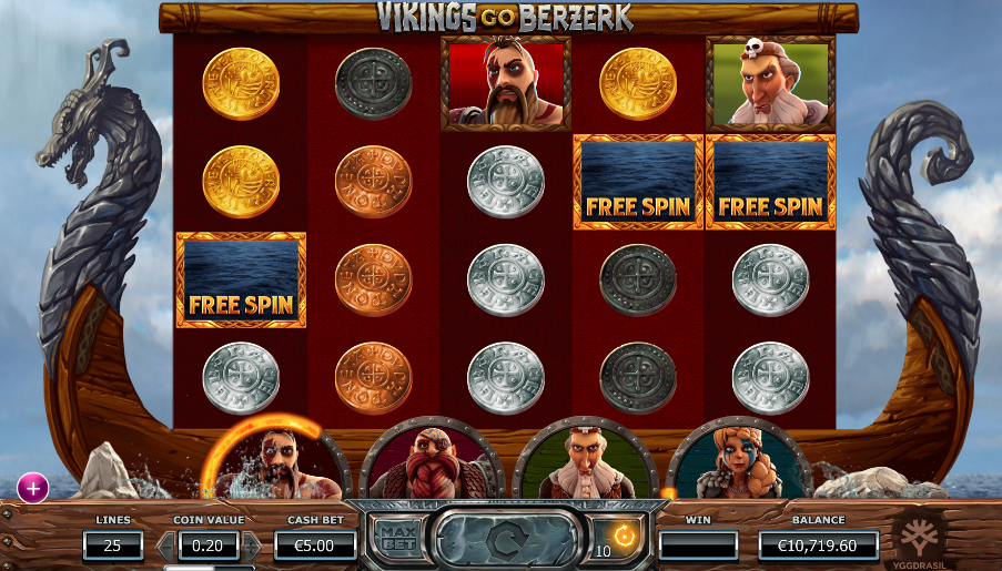 Free Spins Vikings go Berzerk