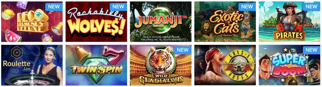 Mr. Play Casino Review 2019 Game Selection