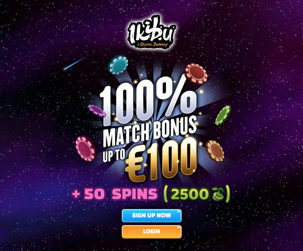 Welcome bonus at Ikibu casino review