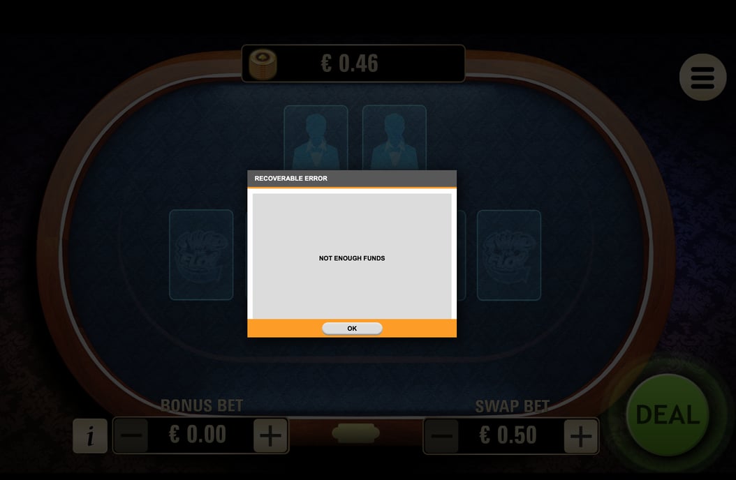 Swap the Flop-not-available