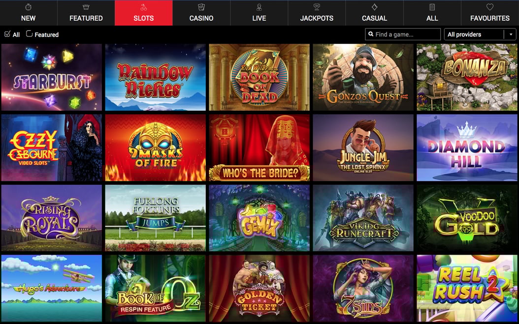 Try the slots at SlotsMiller online casino