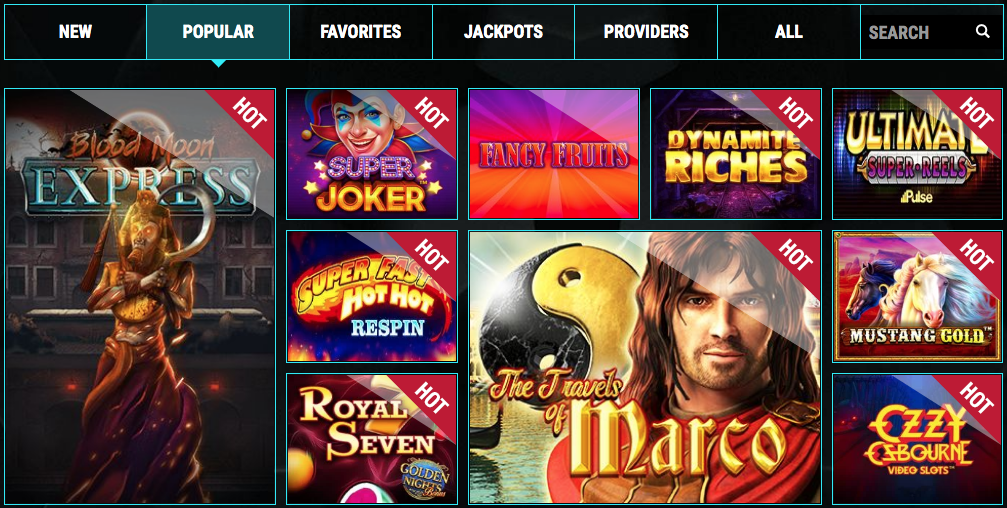 Slots at b-Bets online casino review