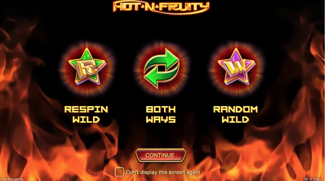 Tom Horn Gaming - Hot and Fruity slot machine