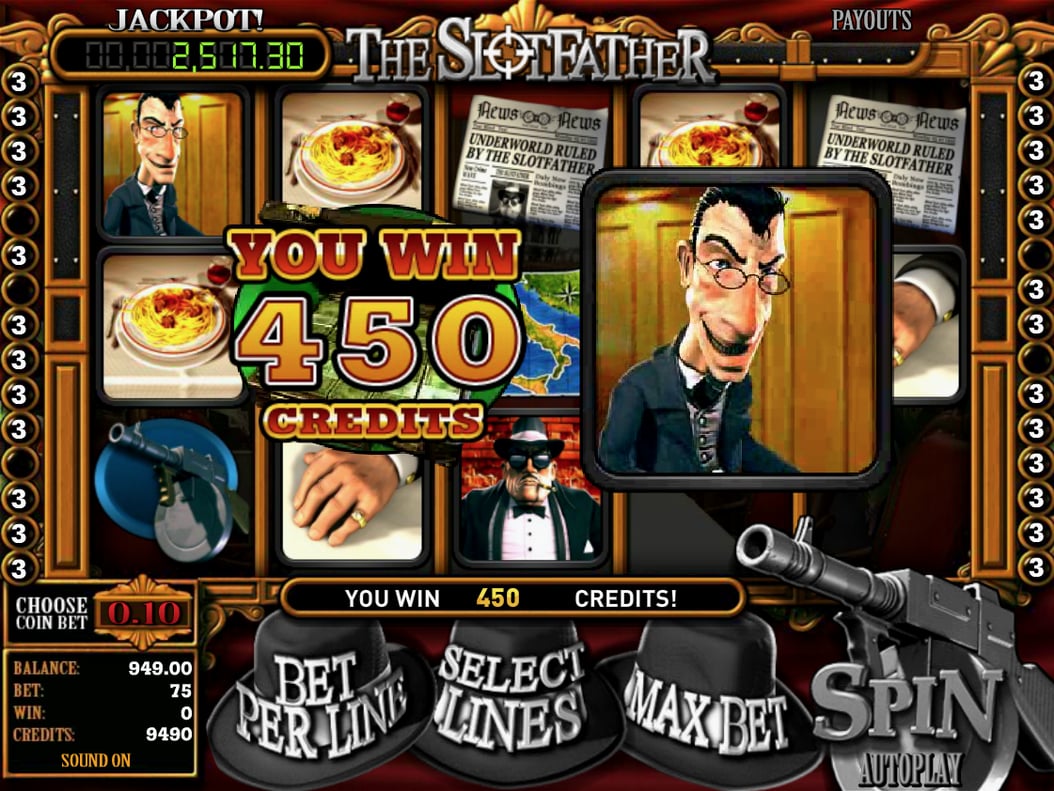 The Slotfather I - Sneeky Gangster Win