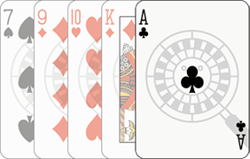 Poker hand of high card