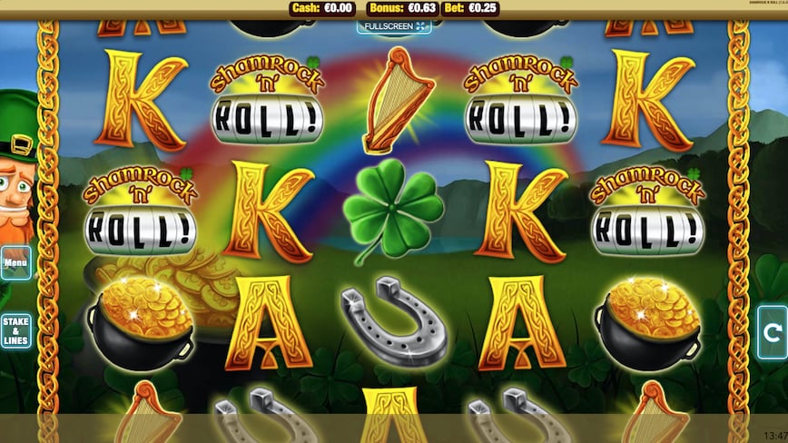 Shamrock N Roll slot machine