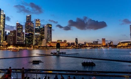 Marina Bay singapor