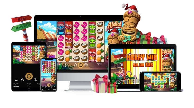 NetEnt-Aloha-cluster-pays-christmas