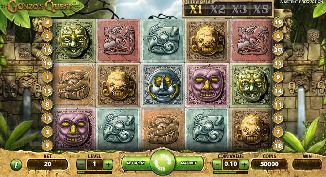 Gonzo's Quest Game Play