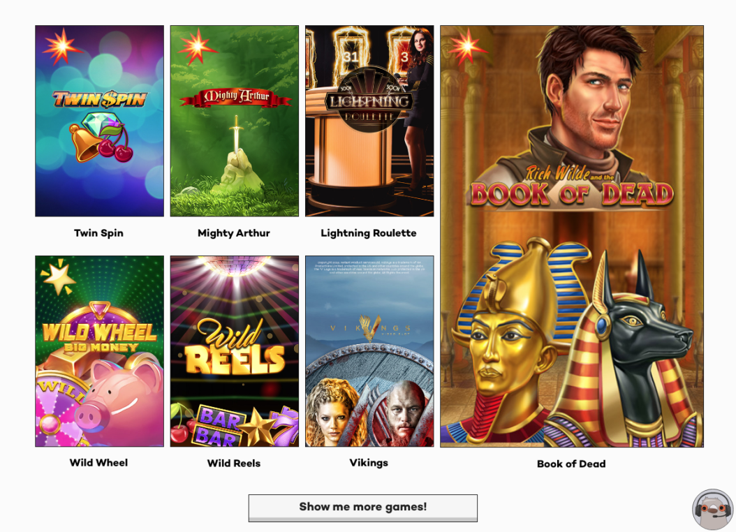 Spielen Sie online Casinospiele im Highroller Casino