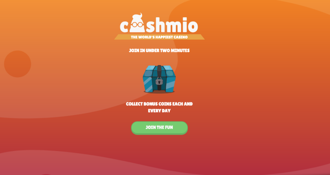 Cashmio sign up