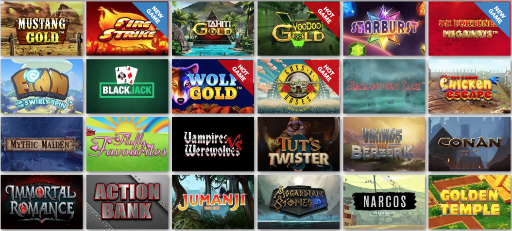 Jackpot Jones Casino Review 2019 Game Selection
