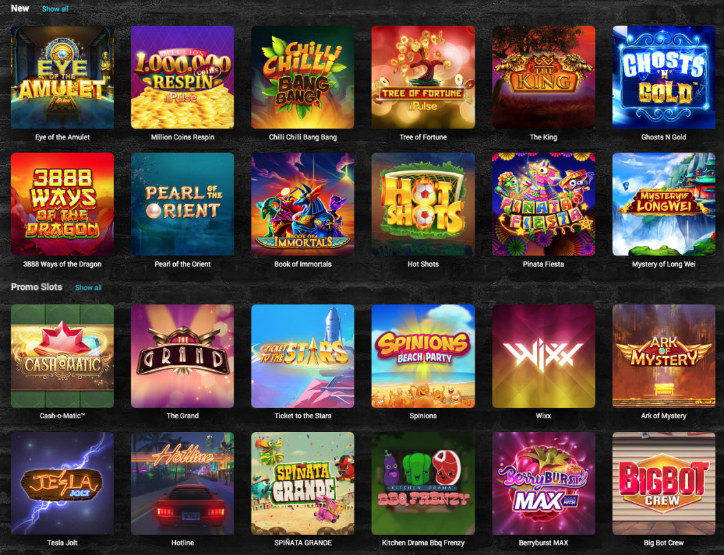 Tonybet casino slots play now