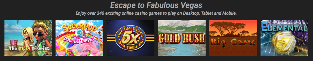 Games at Vegas2Web Casino