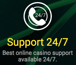 Support at Vegas2Web Casino