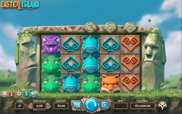 Easter Island Game Screen