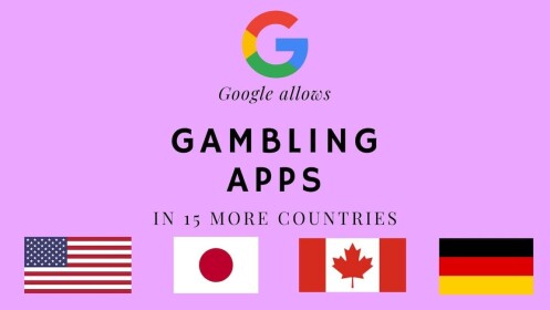 PlayStore will allow more Gambling Apps